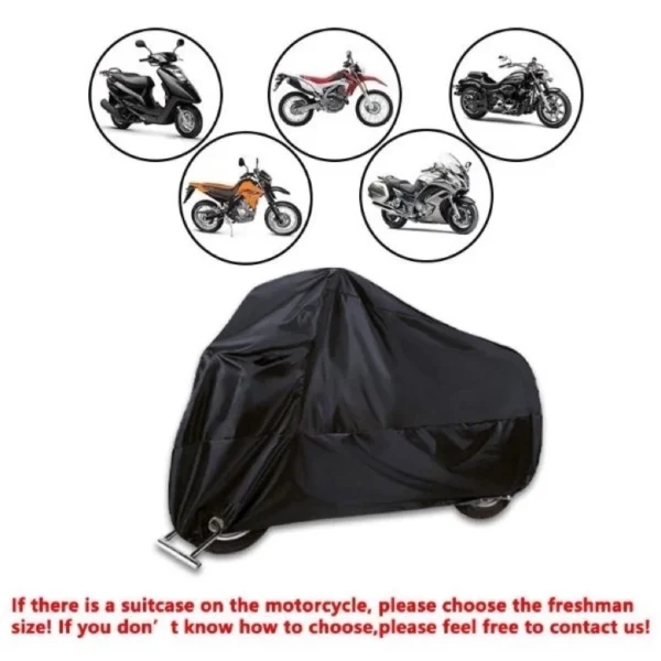 3 Layers Waterproof Motorcycle Cover