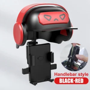 Motorcycle Helmet Design Phone Holder