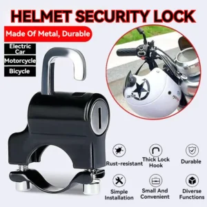 Metal Motorcycle Helmet Lock