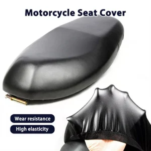 Leather Motorcycle Seat Cover