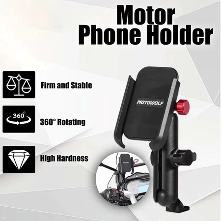 MOTOWOLF Motorcycle Phone Holder