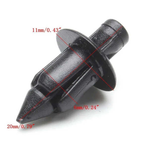 Motorcycle Body Cover Rivet Clips – 5pcs