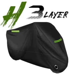 3-Layer Waterproof Motorcycle Cover
