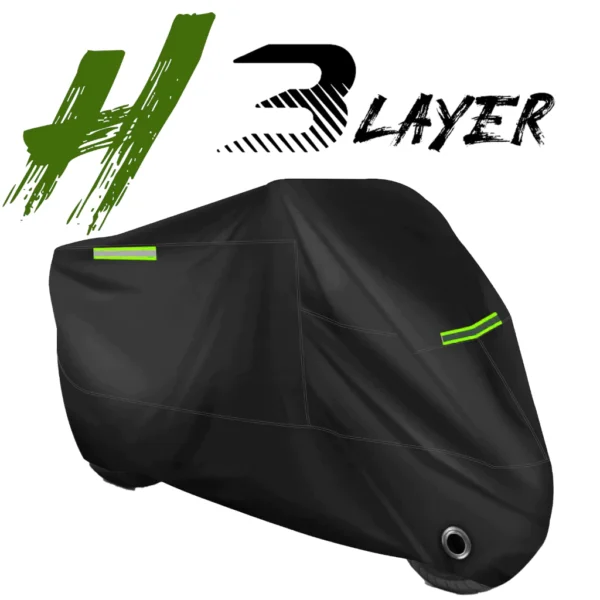 3-Layer Waterproof Motorcycle Cover