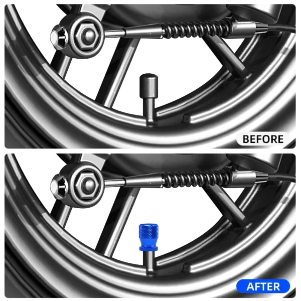Motorcycle Tire Valve Stem Caps – Random Design