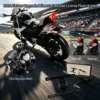 Electric Folding Motorcycle License Plate Holder